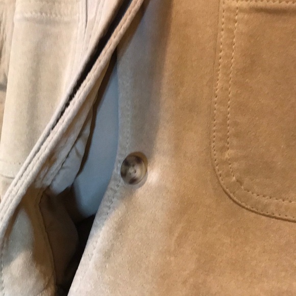 Liz Claiborne Suede Shirt - Picture 6 of 6